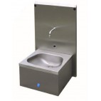 Hand Wash Basin with Sensor Cell and Splash Back